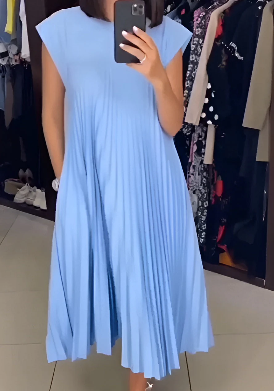 Simone | Leichte und elegante Plissiertrobe - Image 5