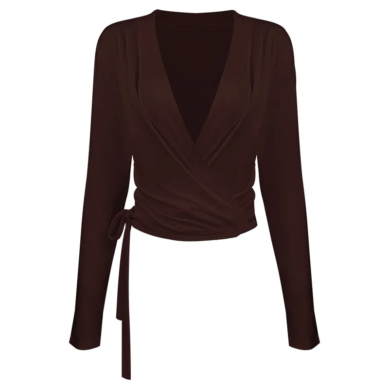 Siria | Pilates Wickelshirt Langarm - Image 2