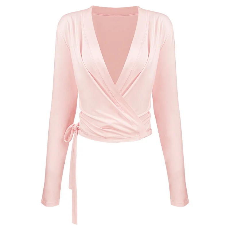 Siria | Pilates Wickelshirt Langarm - Image 5
