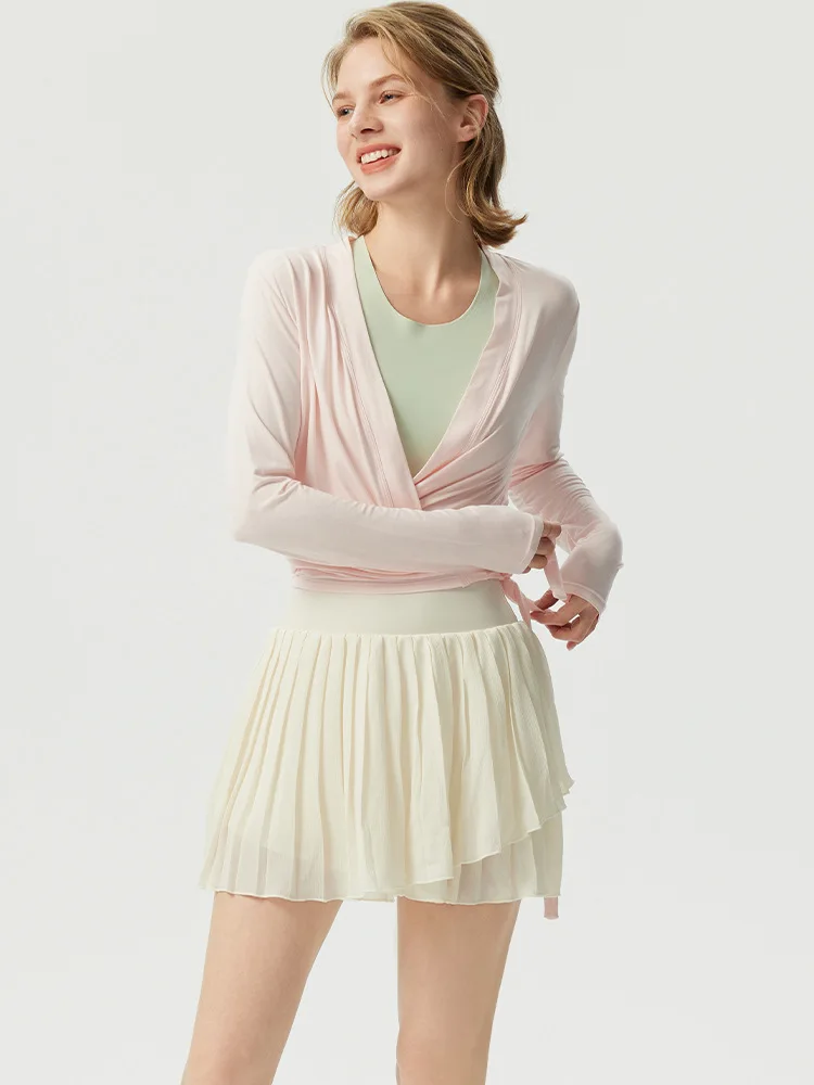 Siria | Pilates Wickelshirt Langarm - Image 8
