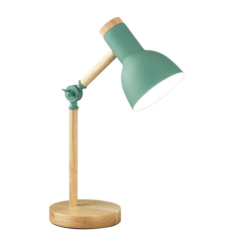 Skandinavische Tischlampe – Minimalistisches Design mit Holzdetails - Image 3