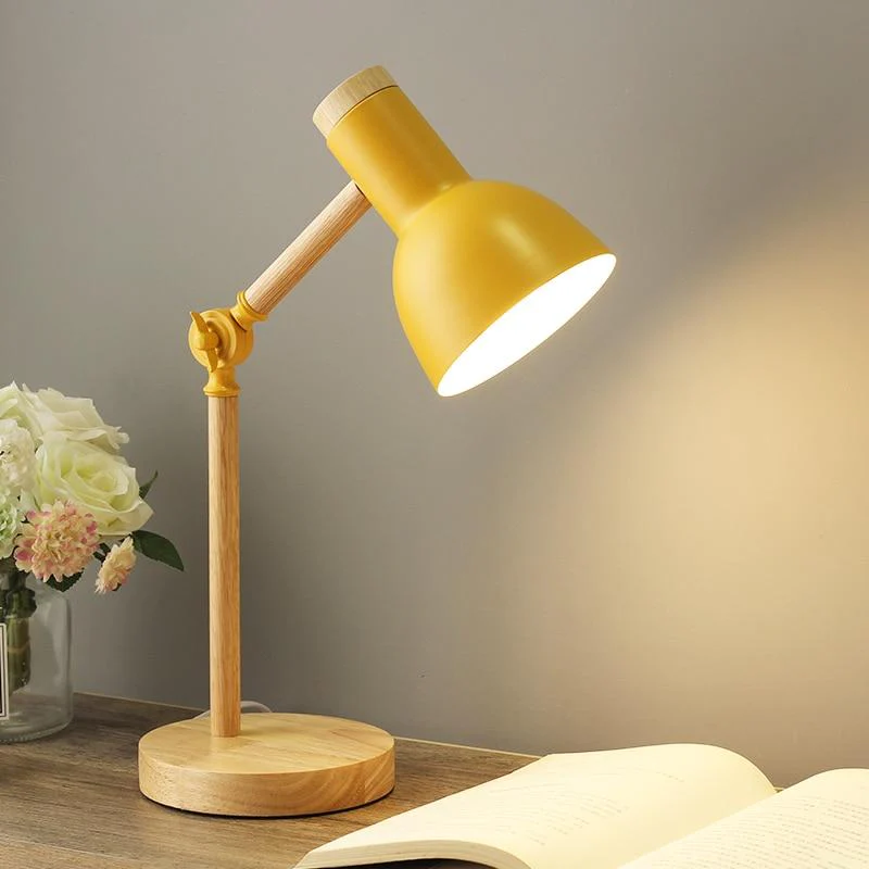 Skandinavische Tischlampe – Minimalistisches Design mit Holzdetails - Image 7