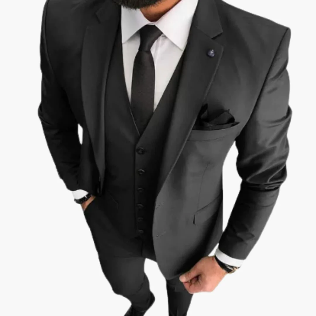 Slim Fit Anzug Set - Herrenanzug 3-teilig für Hochzeit Event - Image 2