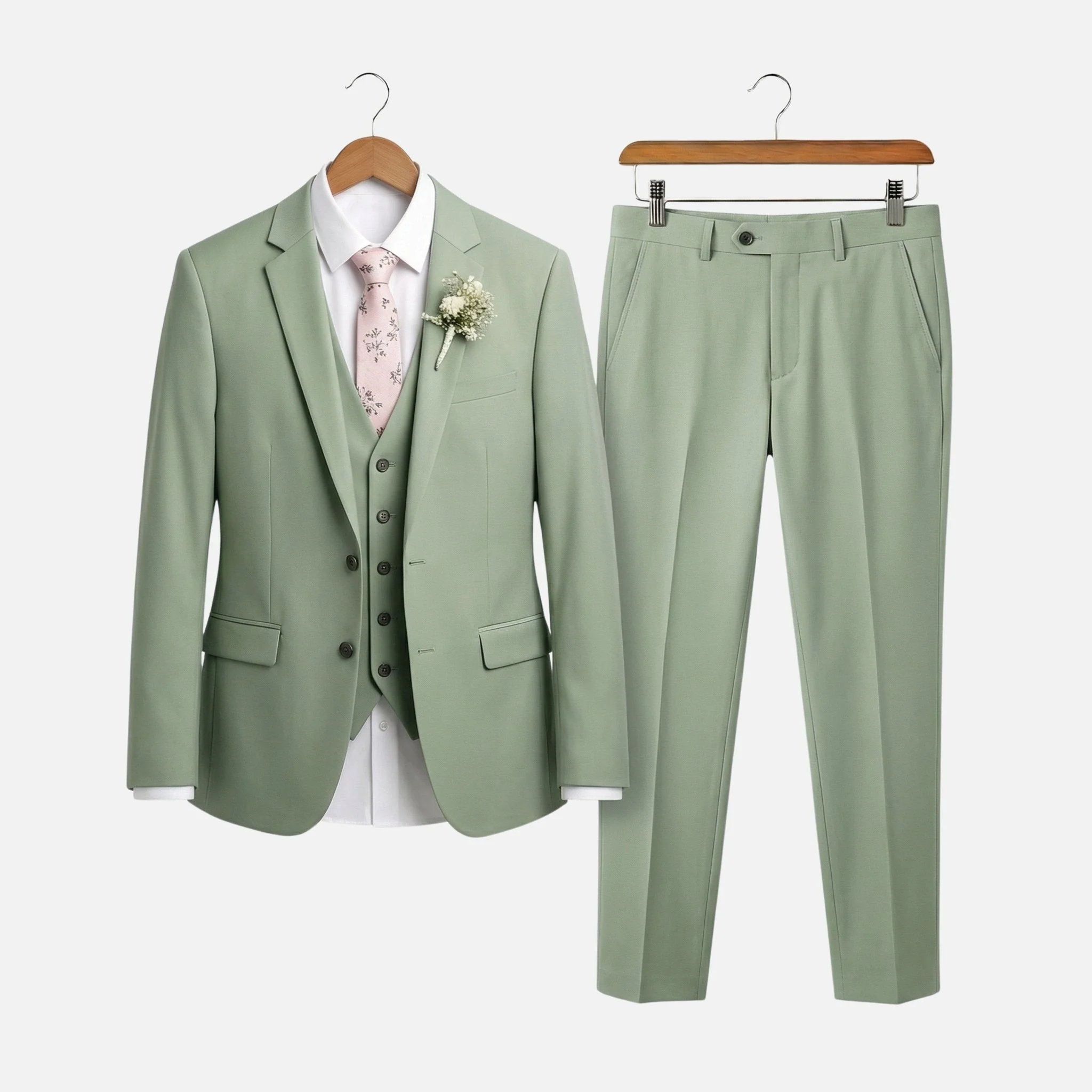 Markus | Herren Slim Fit Dreiteiliger Anzug Reverskragen – 3-Teiliger Anzug Herren - Image 10