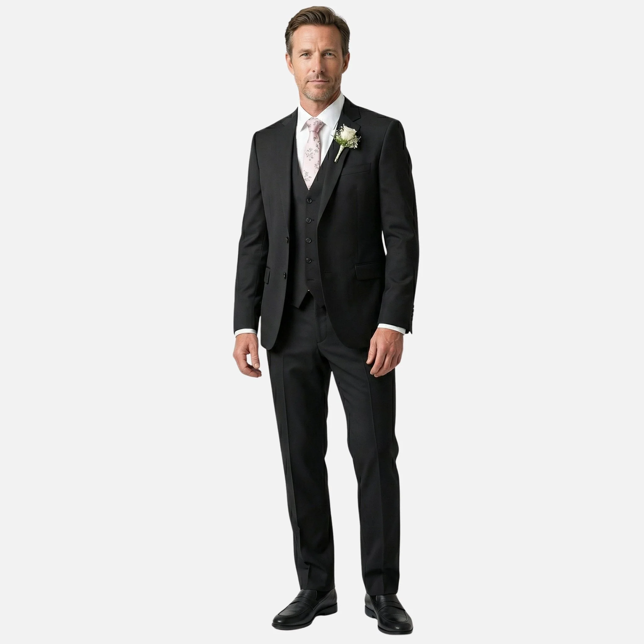 Markus | Herren Slim Fit Dreiteiliger Anzug Reverskragen – 3-Teiliger Anzug Herren - Image 2
