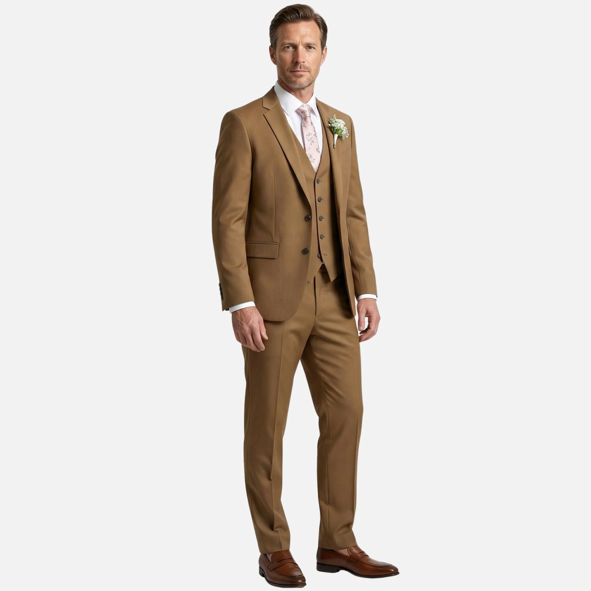 Markus | Herren Slim Fit Dreiteiliger Anzug Reverskragen – 3-Teiliger Anzug Herren - Image 3