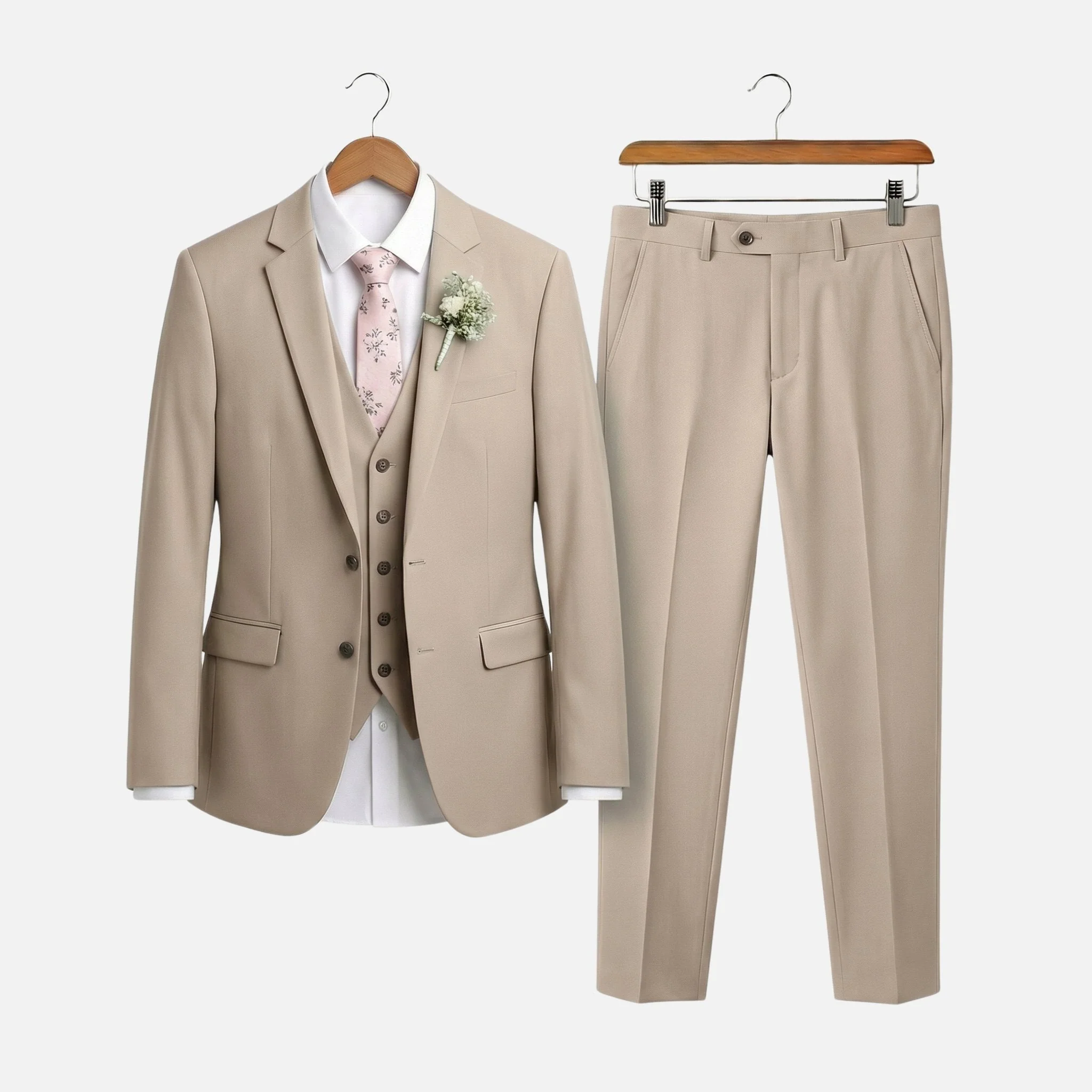 Markus | Herren Slim Fit Dreiteiliger Anzug Reverskragen – 3-Teiliger Anzug Herren - Image 8