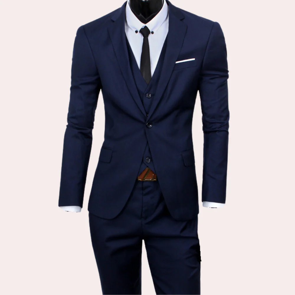 Slim Fit Herrenanzug Für Hochzeitsgäste | 3-teilig - Image 2