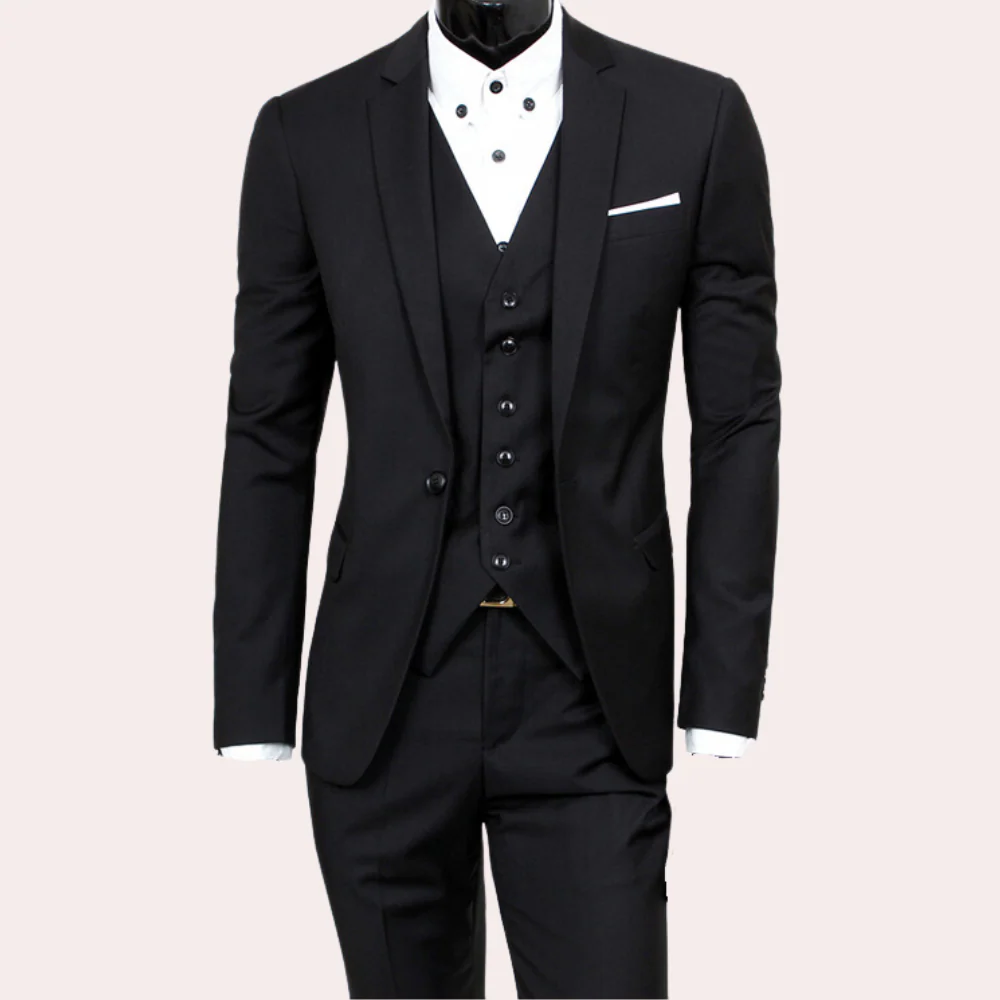 Slim Fit Herrenanzug Für Hochzeitsgäste | 3-teilig - Image 4