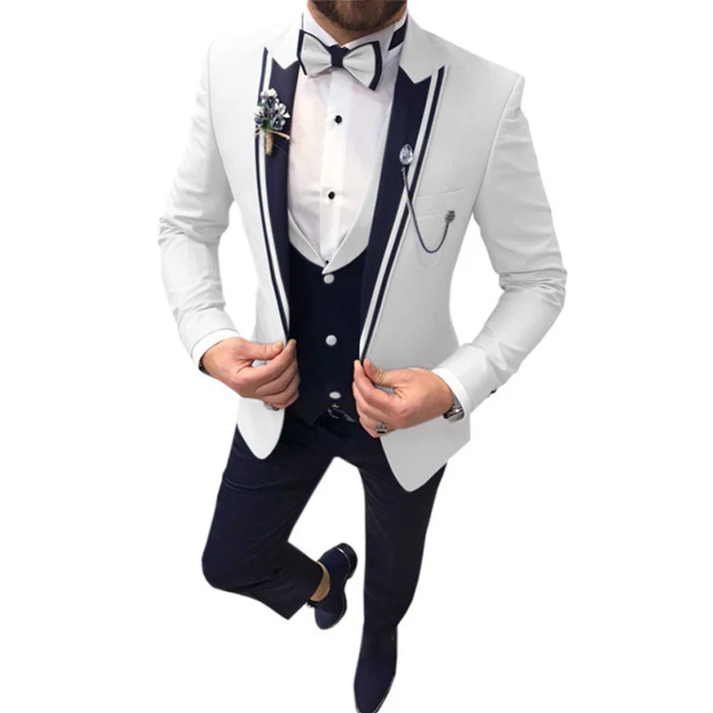 Slim Fit Hochzeitsgast Anzug für Herren | 3-Teilig - Image 4