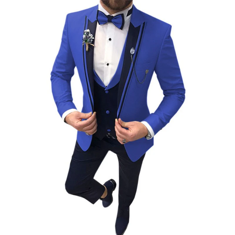 Slim Fit Hochzeitsgast Anzug für Herren | 3-Teilig - Image 6