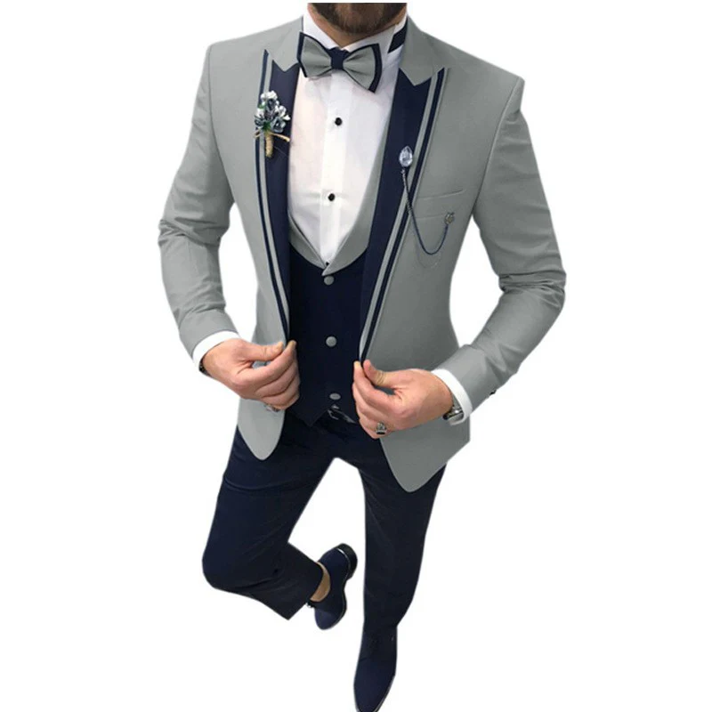 Slim Fit Hochzeitsgast Anzug für Herren | 3-Teilig - Image 7