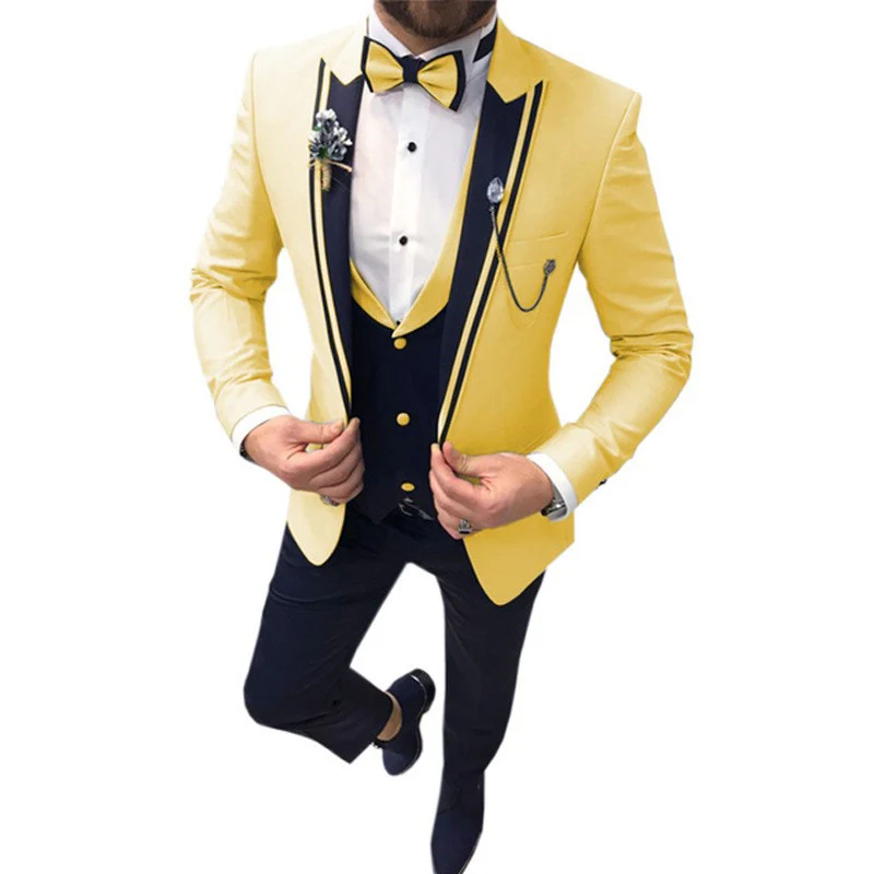 Slim Fit Hochzeitsgast Anzug für Herren | 3-Teilig - Image 8
