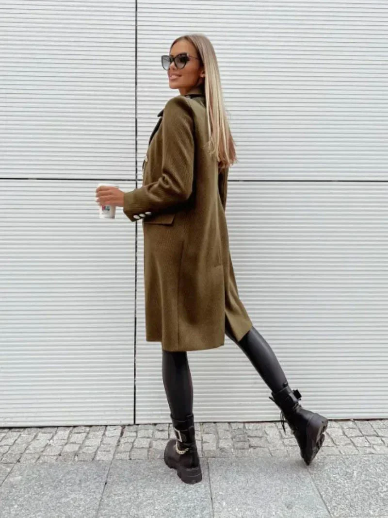 Slim Fit Trenchcoat für Frauen - Addie - Image 2