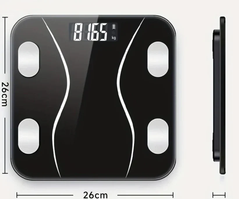 SmartBody Digitaler Körperzusammensetzungswaage mit mobiler App-Verbindung - Image 2