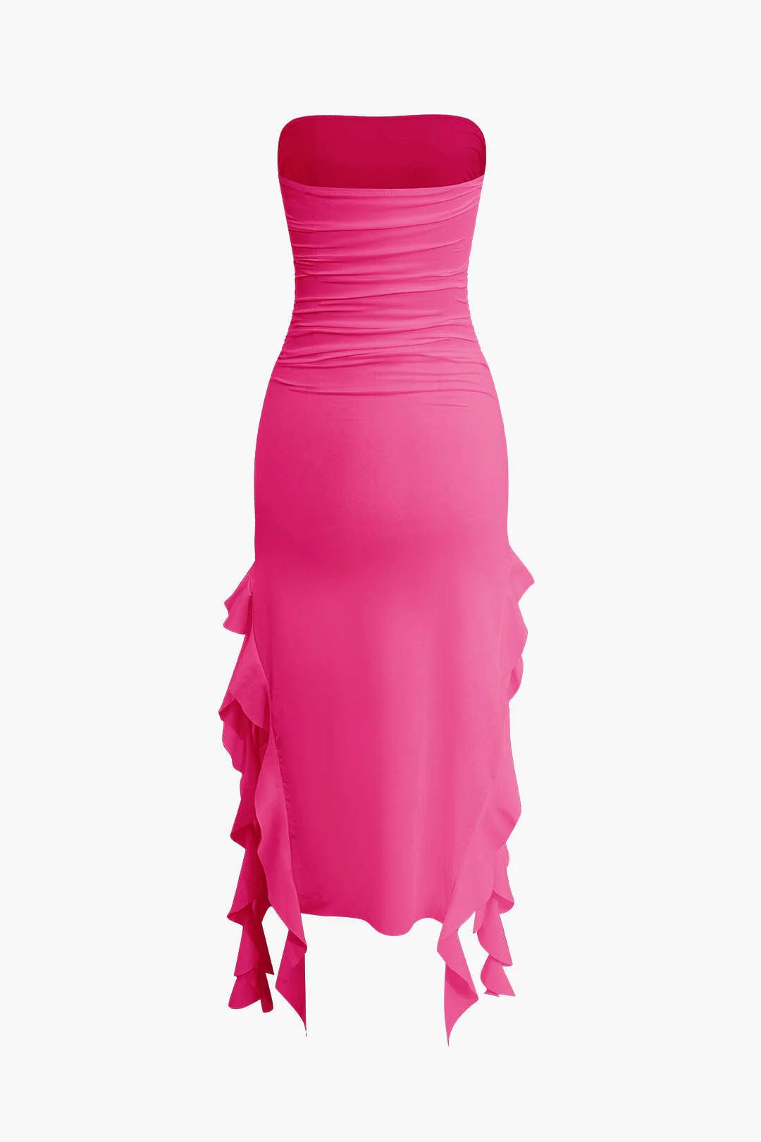 Sofia | Elegantes Bandeau-Maxikleid mit Volant-Details – Zeitlose Raffinesse - Image 11