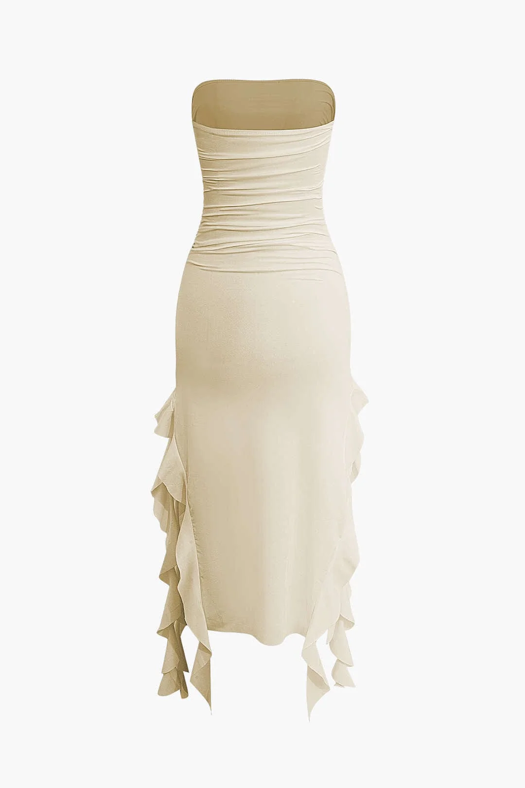 Sofia | Elegantes Bandeau-Maxikleid mit Volant-Details – Zeitlose Raffinesse - Image 12
