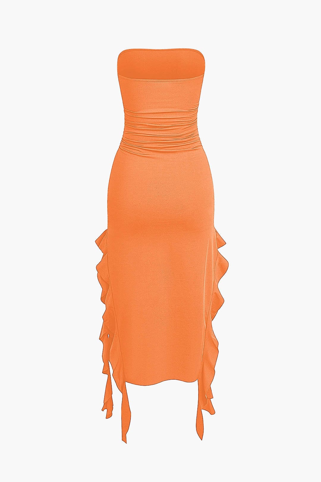 Sofia | Elegantes Bandeau-Maxikleid mit Volant-Details – Zeitlose Raffinesse - Image 13