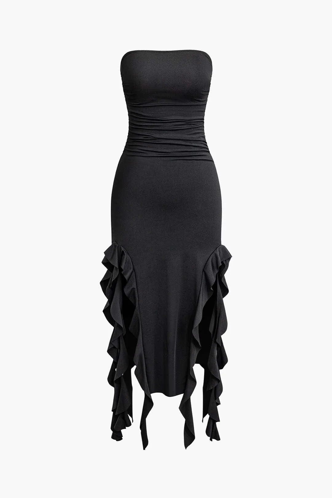 Sofia | Elegantes Bandeau-Maxikleid mit Volant-Details – Zeitlose Raffinesse - Image 16