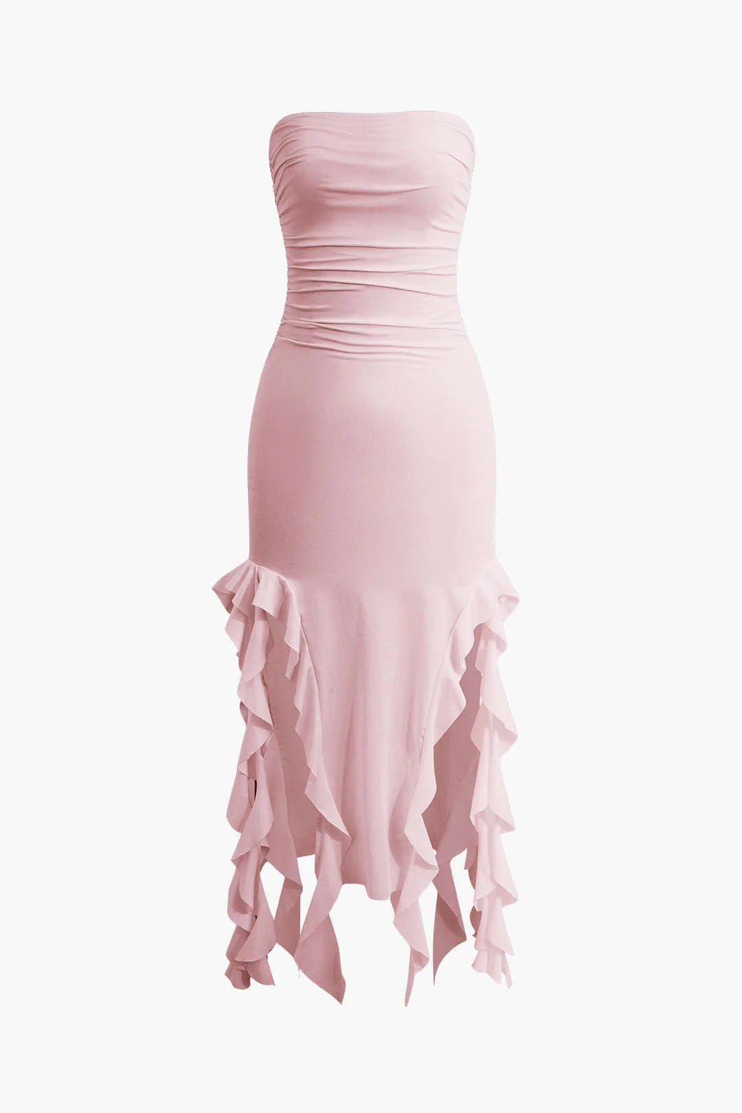Sofia | Elegantes Bandeau-Maxikleid mit Volant-Details – Zeitlose Raffinesse - Image 19