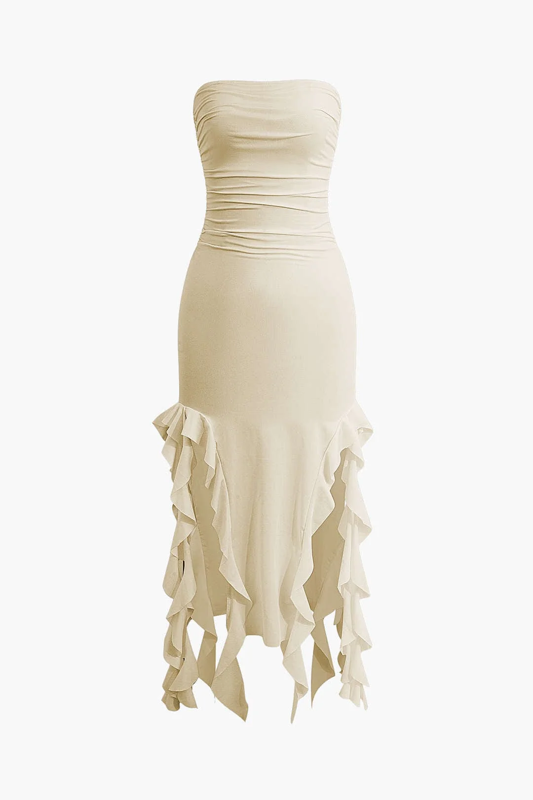 Sofia | Elegantes Bandeau-Maxikleid mit Volant-Details – Zeitlose Raffinesse - Image 20