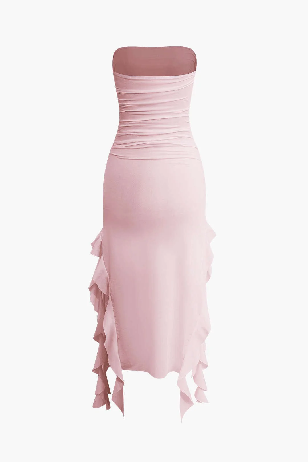 Sofia | Elegantes Bandeau-Maxikleid mit Volant-Details – Zeitlose Raffinesse - Image 8