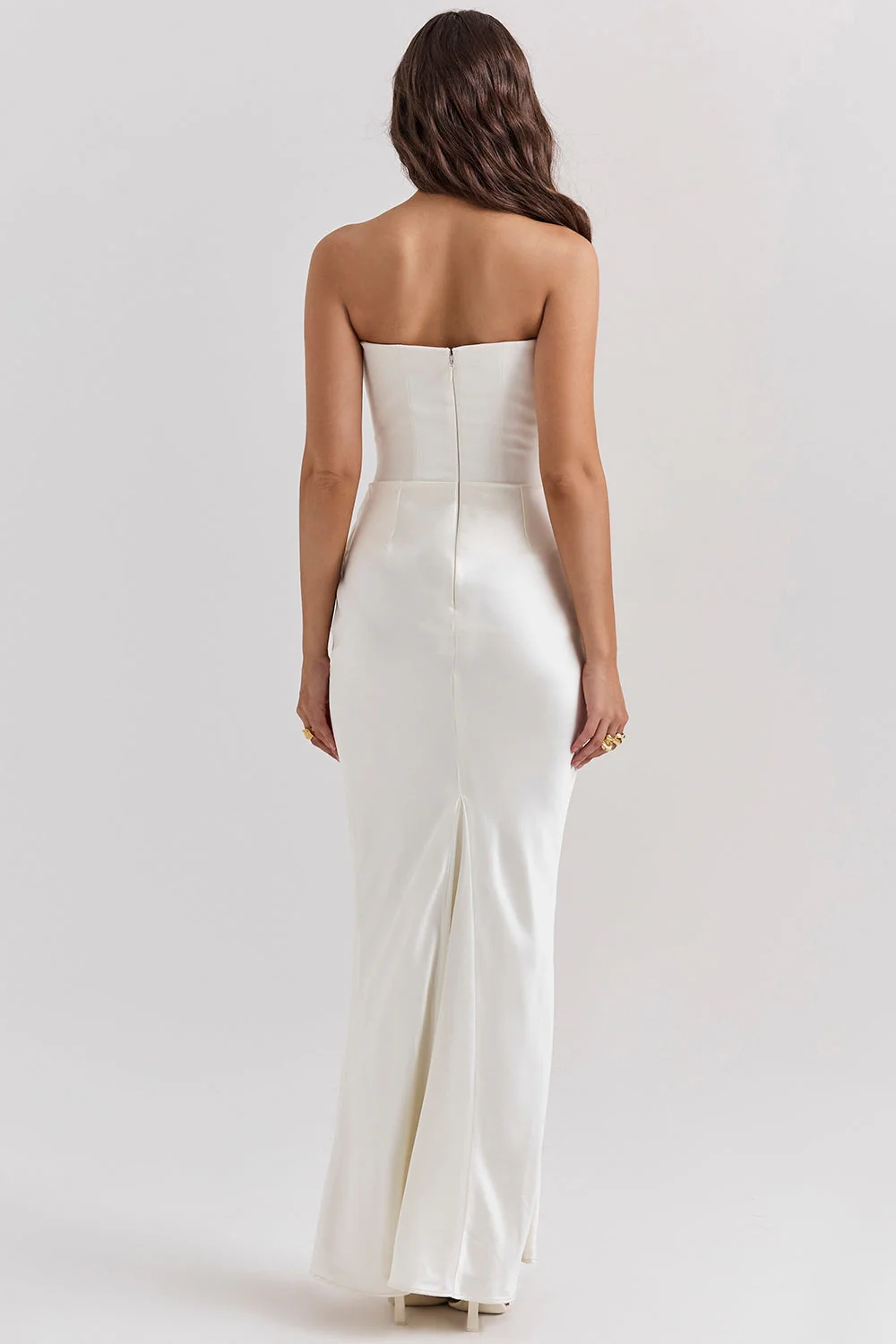 Sofía – Elegantes trägerloses Damen Maxikleid - Image 5