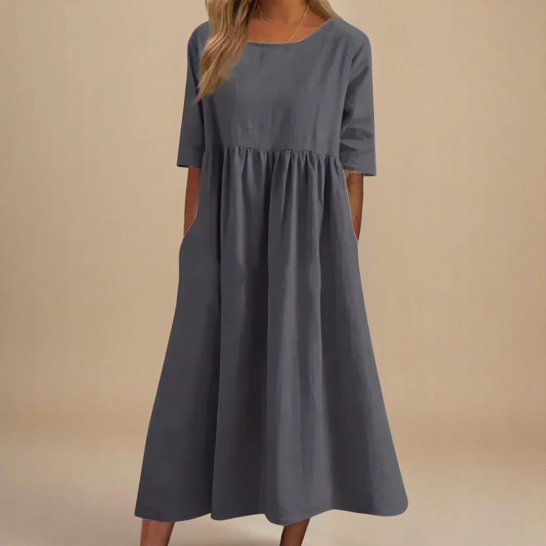 Sofia | Figurbetontes Baumwollkleid - Image 5