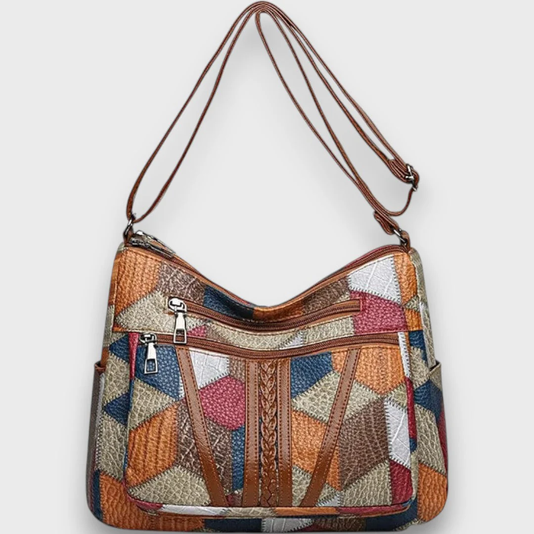 Solara – Mosaik-Lederhandtasche - Image 8