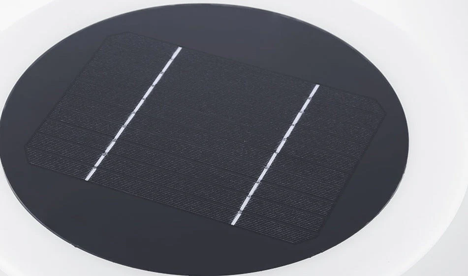 Solarbetriebene LED-Außenlampe mit geometrischem Design - Image 13