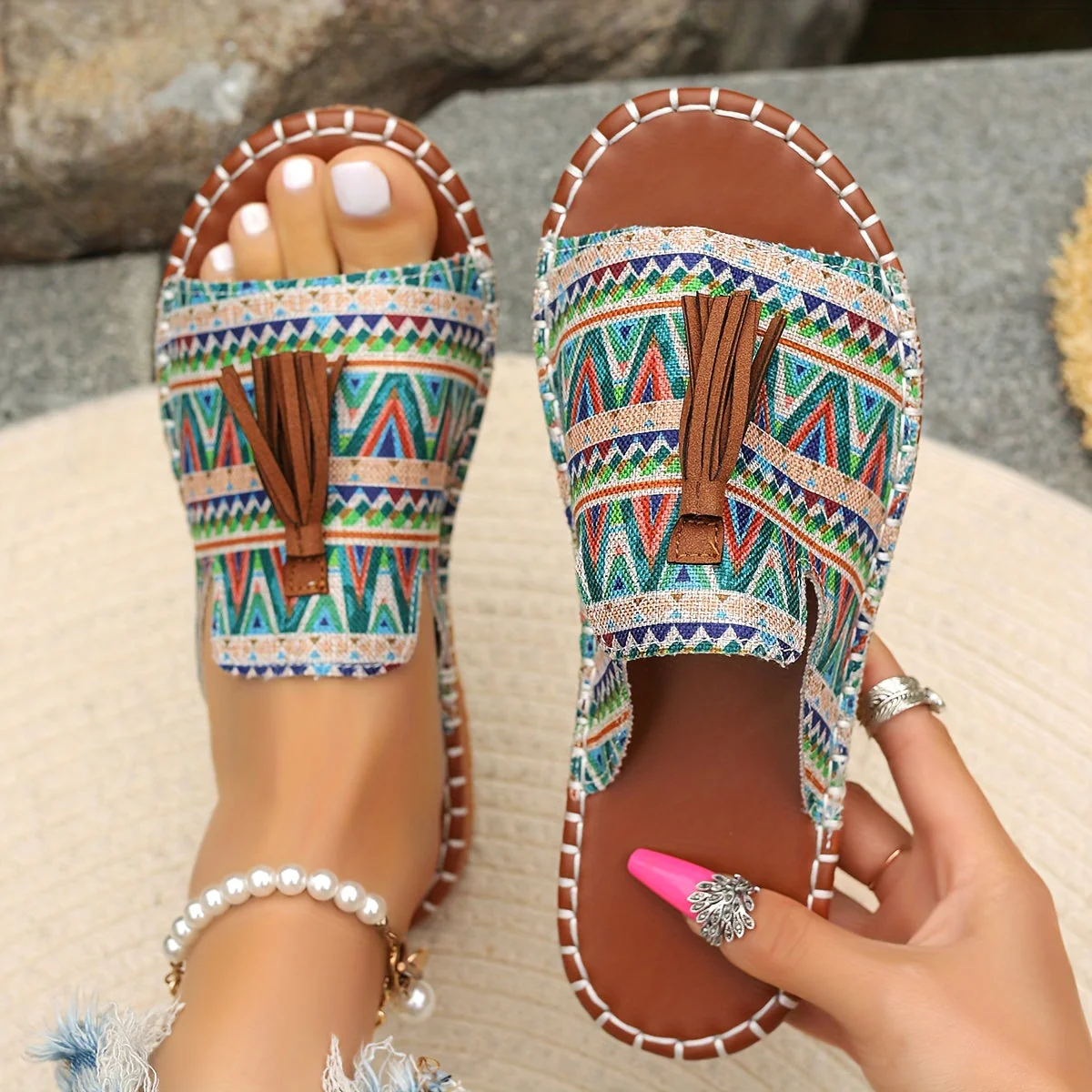 Solario™ – Bequeme Damen Slides mit ergonomischer Komfort-Sohle - Image 9
