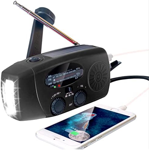 SolarWave | Multifunktionales Kurbelradio mit LED-Taschenlampe - Image 2