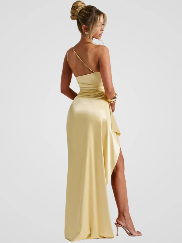 SOLEIL SATIN MAXIKLEID - Image 10
