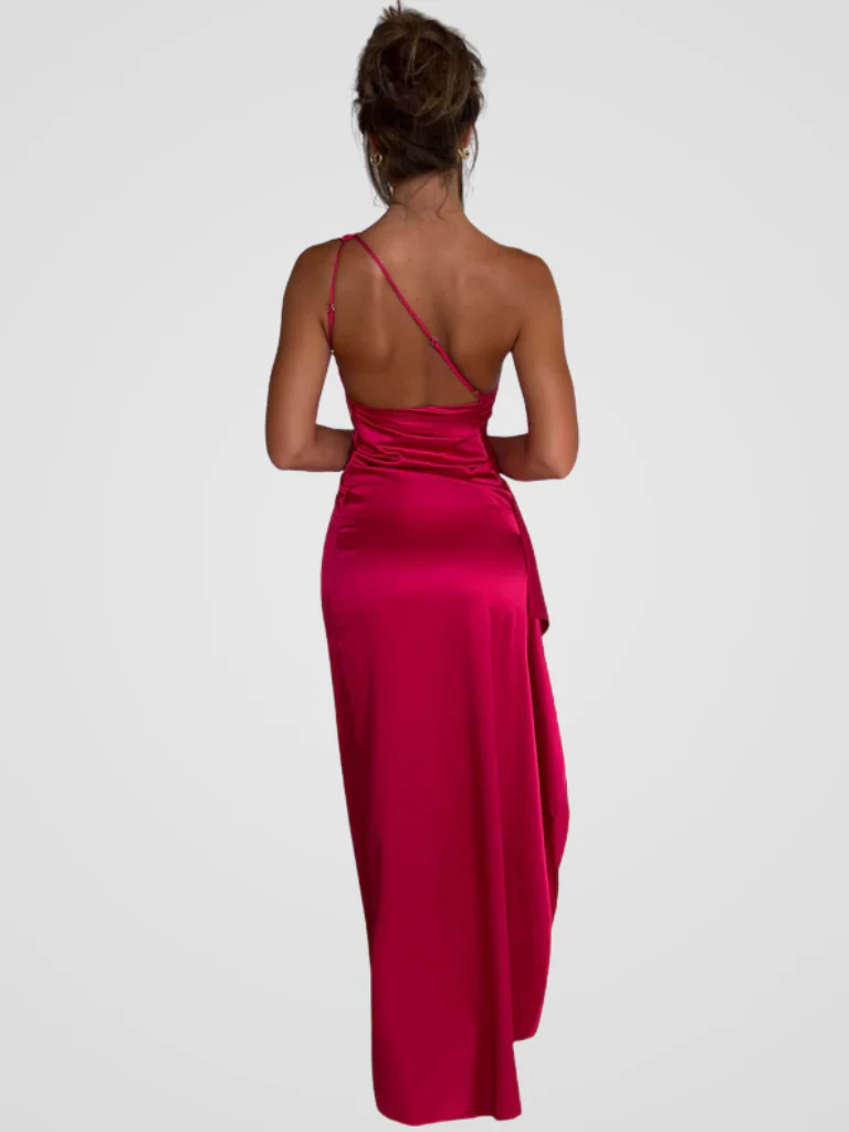 SOLEIL SATIN MAXIKLEID - Image 14