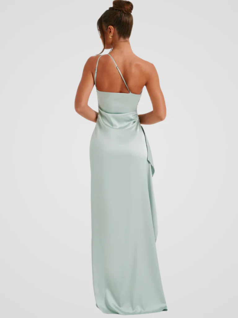 SOLEIL SATIN MAXIKLEID - Image 15