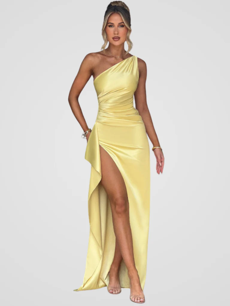 SOLEIL SATIN MAXIKLEID - Image 19