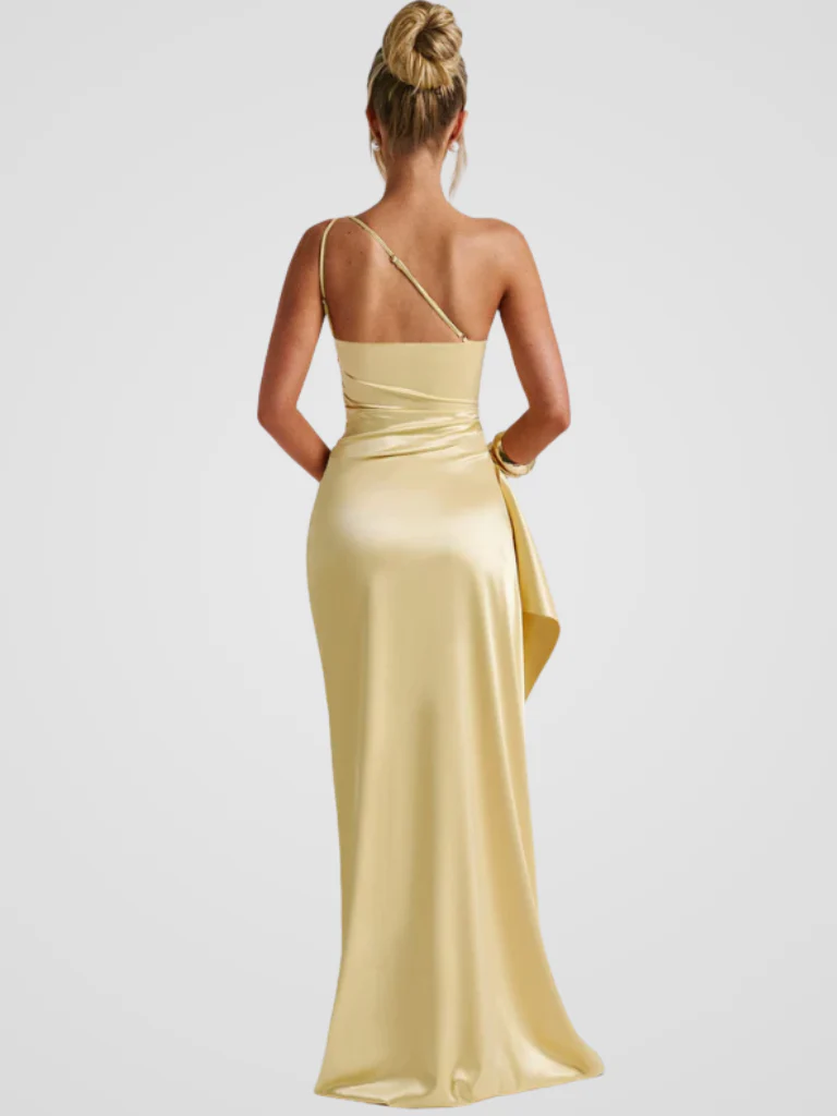 SOLEIL SATIN MAXIKLEID - Image 9