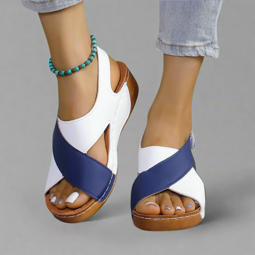 Solveig | Ultraflache, bequeme orthopädische Sandalen - Image 2