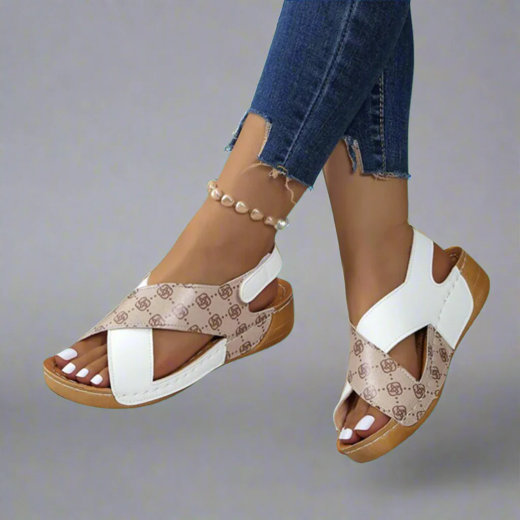 Solveig | Ultraflache, bequeme orthopädische Sandalen - Image 5