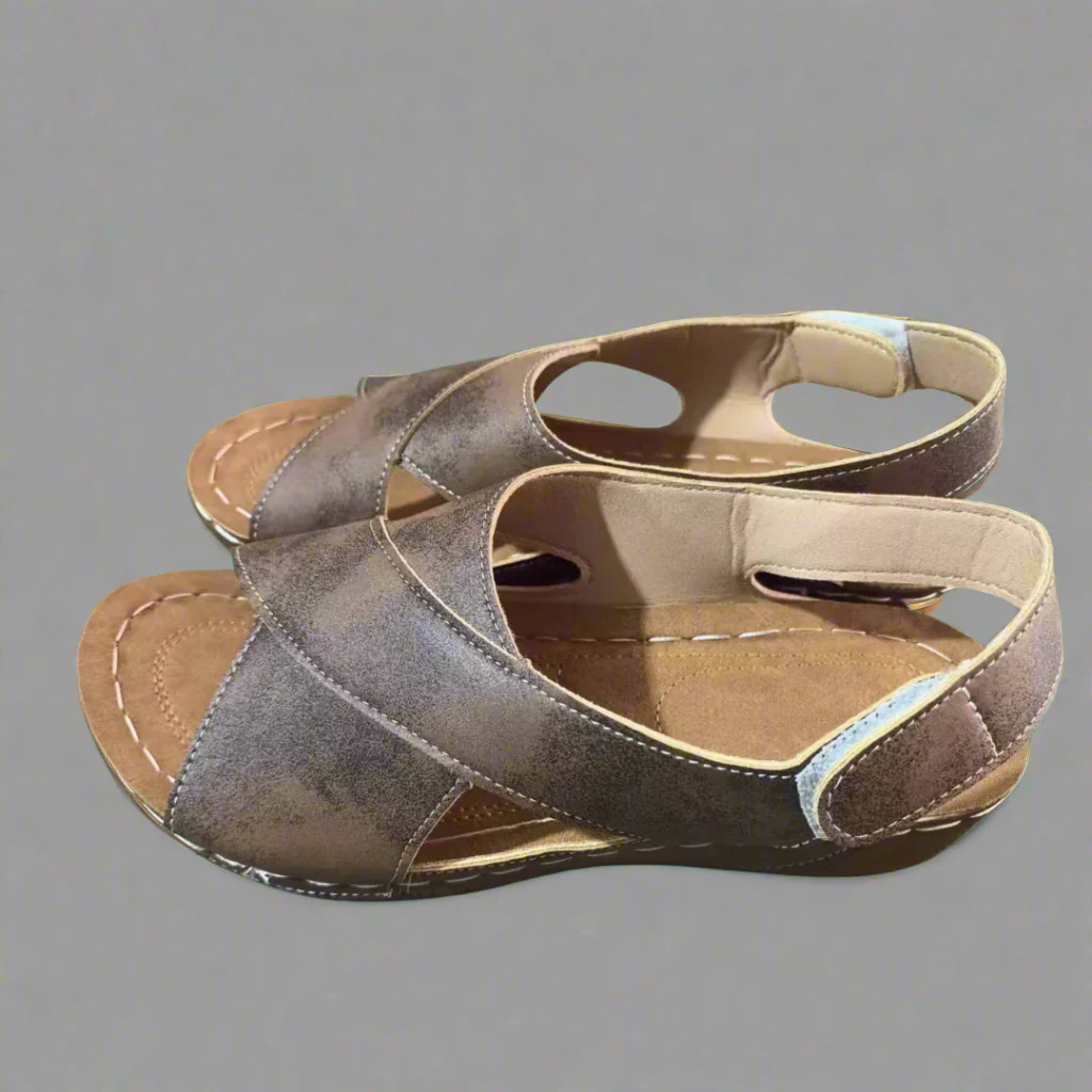 Solveig | Ultraflache, bequeme orthopädische Sandalen - Image 7
