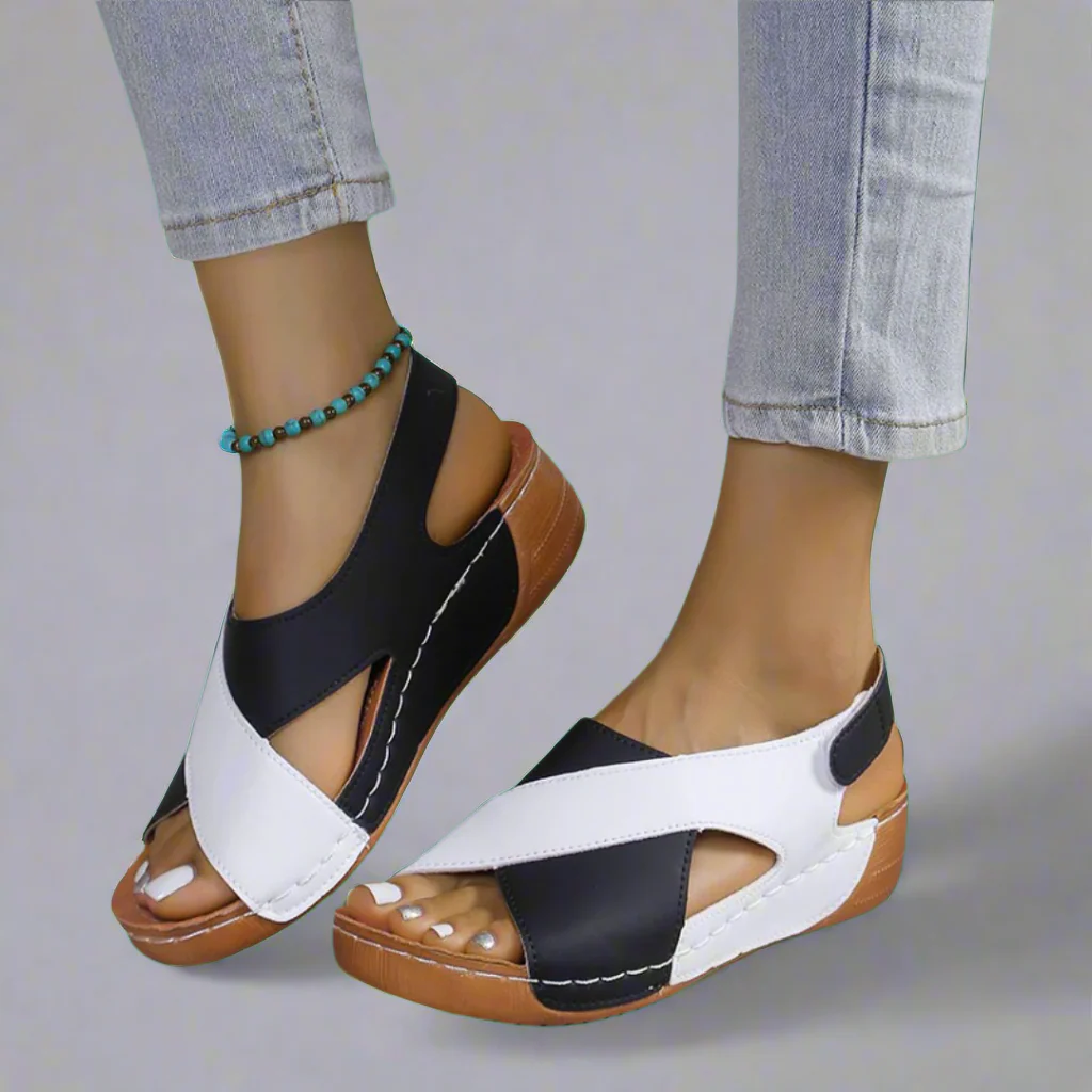 Solveig | Ultraflache, bequeme orthopädische Sandalen - Image 9
