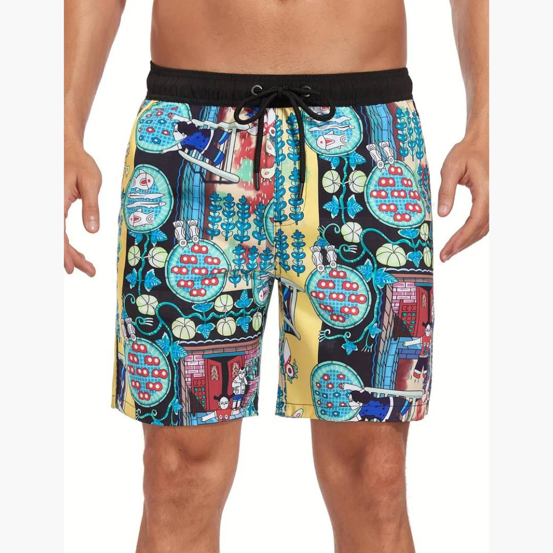 Sommer Shorts mit Kordelzug - Herrenmode für heiße Tage - Image 12