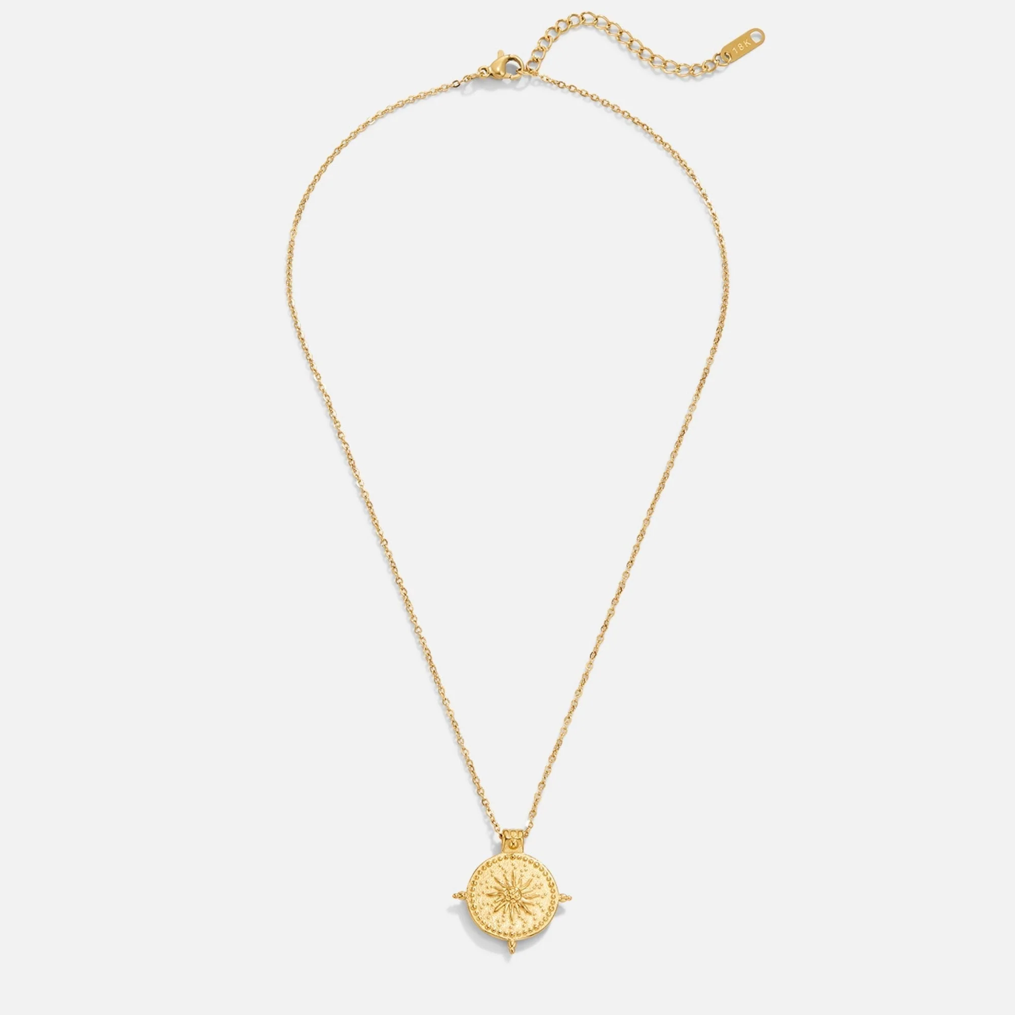 Sommer-Sonnenwende Gold Halskette - Image 3