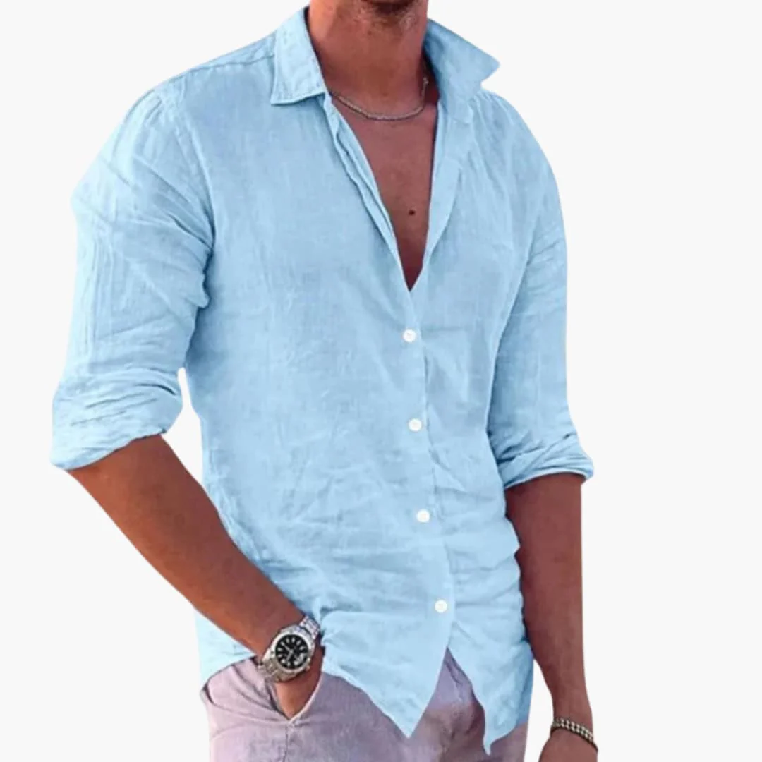 Sommerhemd für Herren - Leicht, Atmungsaktiv & Freizeitlook - Image 4