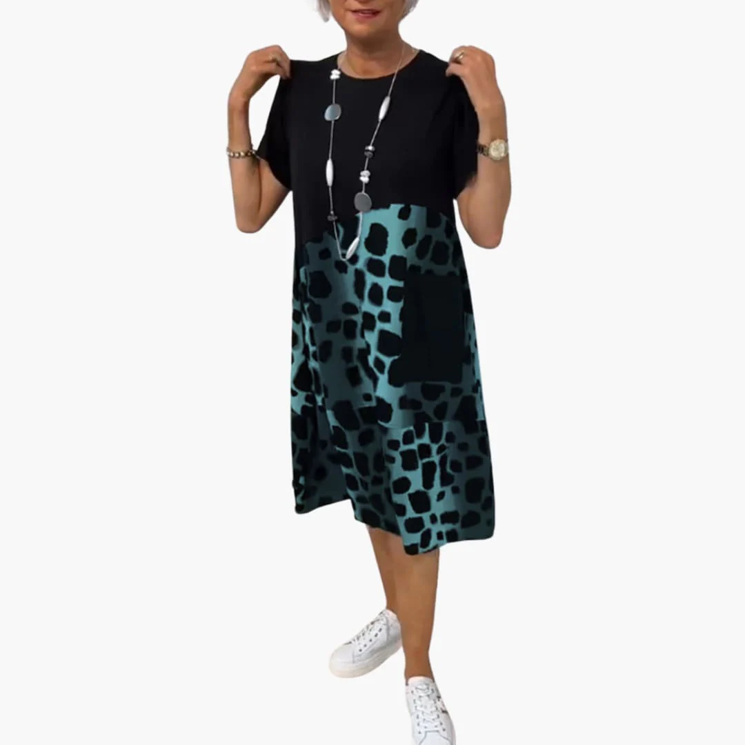 Sommerkleid Damen - Lockeres Freizeitkleid mit Musterprint - Image 14