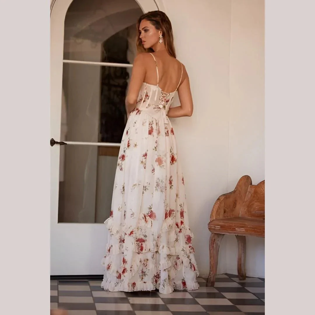 Sonja | Midikleid mit Blumenmuster - Image 5