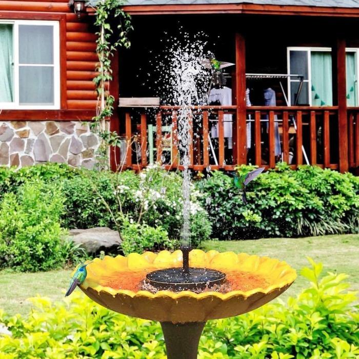 Sophia AquaGlow Solarbrunnen – Charmante Gartenzierbrunnen - Image 7