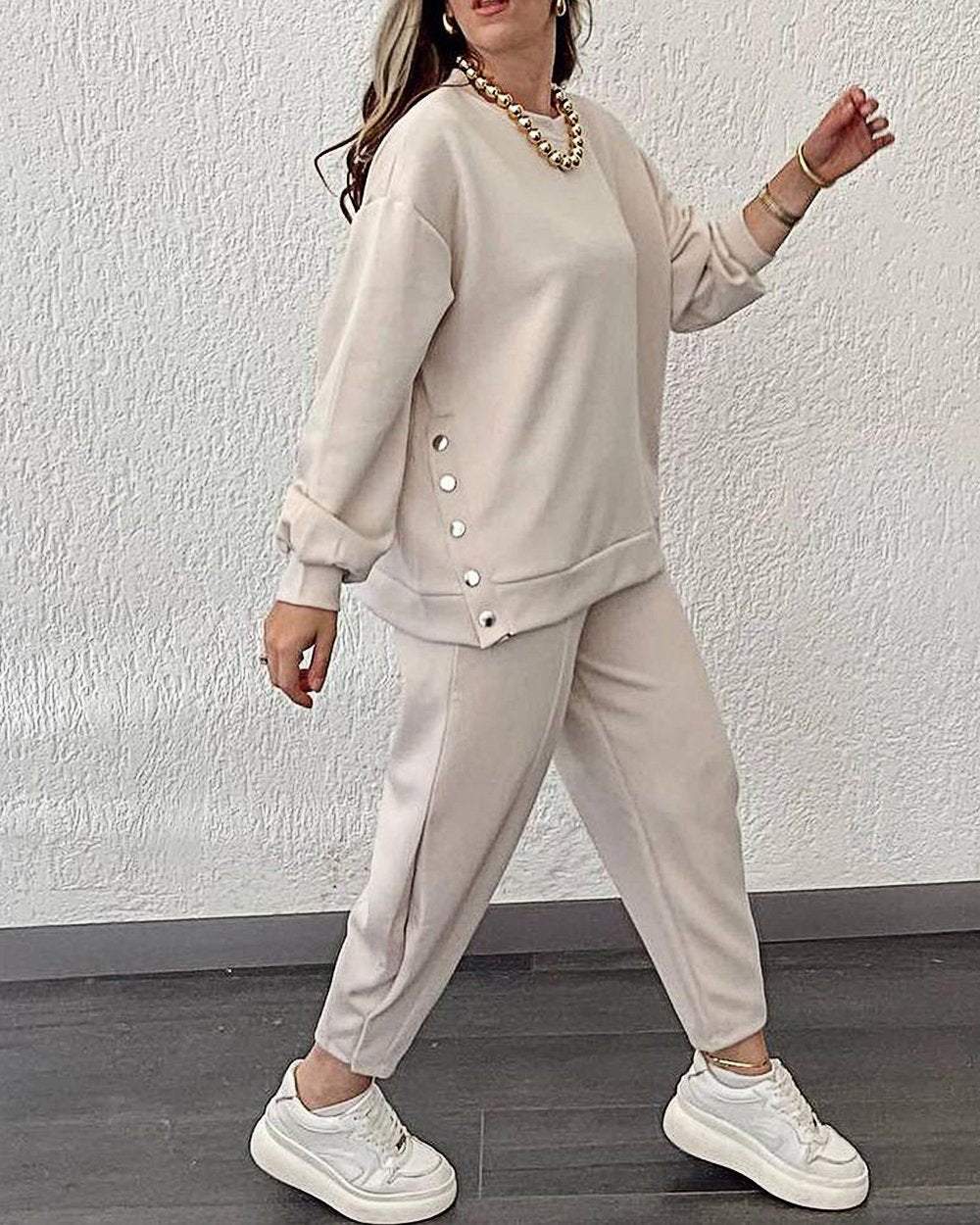 SOPHIA CASUAL-ANZUG MIT SEITENSCHLITZEN - Image 3