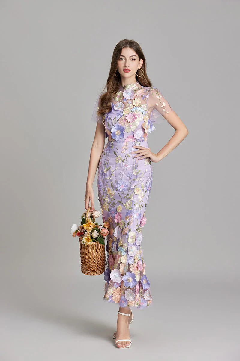 Sophia - Elegantes Blumenkleid im Midi-Stil - Image 10