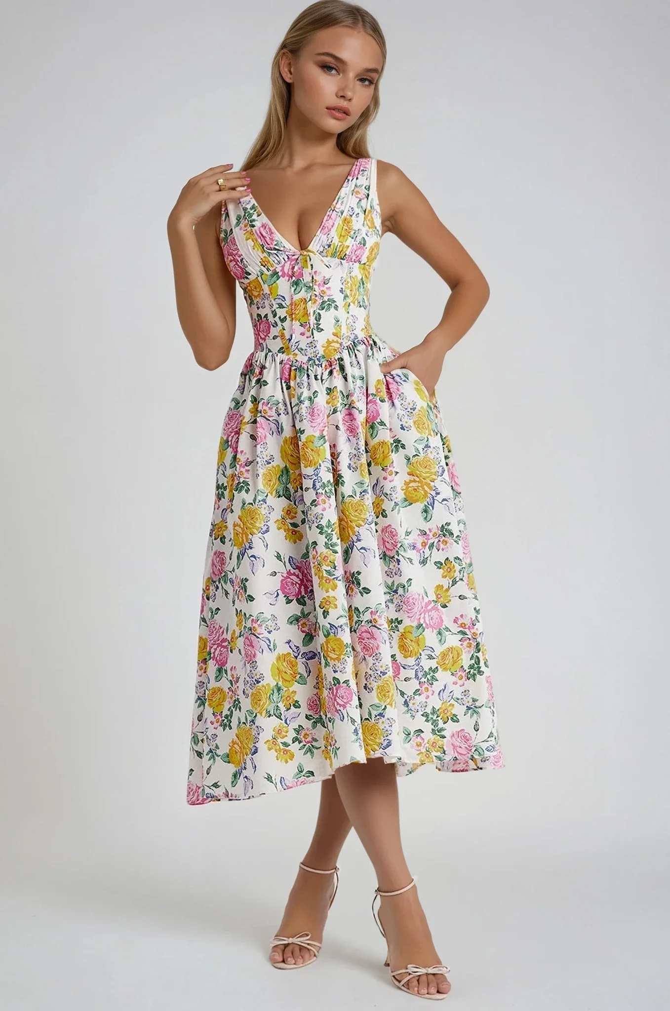 Soraya | Elegantes Sommer Kleid - Image 7